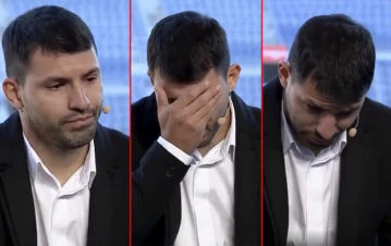 ¡Video! El desgarrador llanto del Kun Agüero que conmueve al mundo: "Dejo de jugar al fútbol la c.... de su madre"