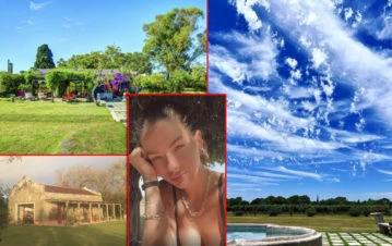 ¿Lo extraña? Las fotos de la chacra mágica donde la China Suárez recibirá el 2022 y supo ir con Vicuña
