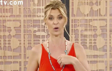 A Eugenia Tobal le siguen encontrando parecidos en su programa y a ella mucho no le gustó: "Yo apunto Hollywood, che..."