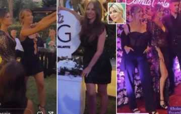 ¡Todo mal! Wanda Nara no fue invitada al evento de una "amiga" suya: qué superfamosas estuvieron