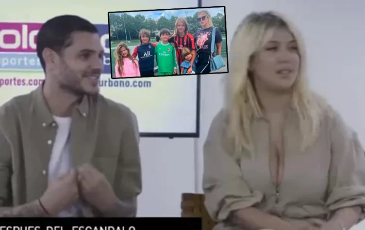 Wanda Nara habló de sus hijos