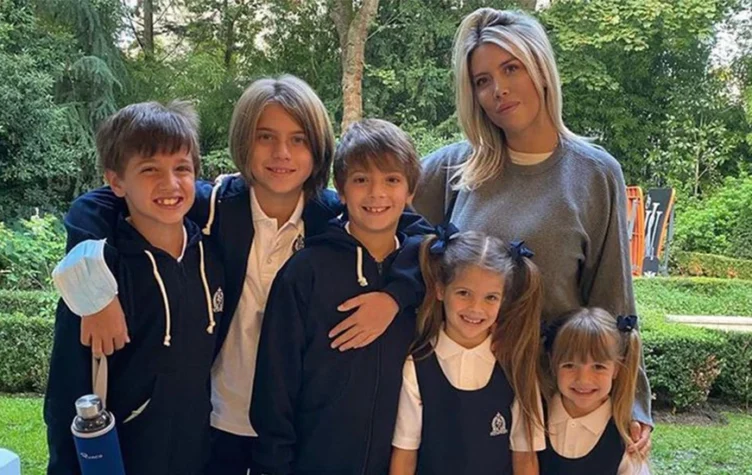 Las quejas de los hijos de Wanda Nara
