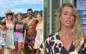 Fabián Cubero desafió a Nicole Neumann con nuevas fotos de Mica Viciconte y sus hijas