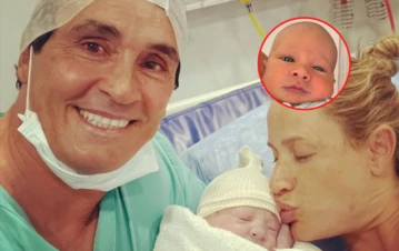¡Qué lindo es! Sebastián Estévanez mostró primera vez la cara de Faustino, su cuarto hijo