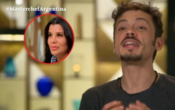 ¡Eso no se hace! Tomás Fonzi se burló de Charlotte Caniggia en Masterchef