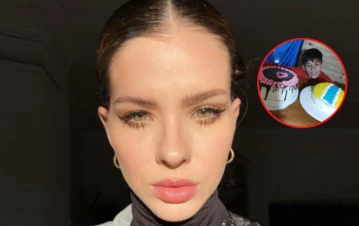 Saltó con todo: La China Suárez defendió a Joaquín, el nene que hace tortas, del bullying que sufre en redes