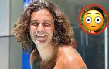 El tremendo cambio de look de Mariano Martínez para recibir 2022 con una imagen renovada