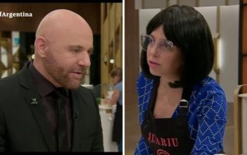 El piropo de Germán Martitegui a Juariu en la gala de eliminación de Masterchef