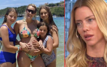 Mica Viciconte mostró su último día en Brasil con las tres hijas de Nicole Neumann después de la escandalosa pelea