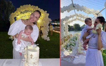 Las emocionantes fotos del bautismo de Ana, la hija de Pampita, recordando a Blanca