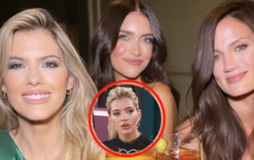 Las fotos del festejo de fin de año de Paula Chaves, Zaira Nara y Mery del Cerro sin la China Suárez