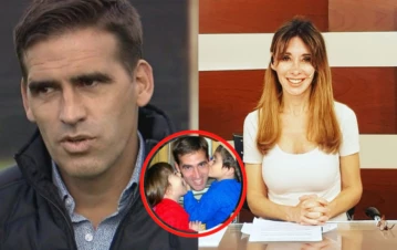 En medio de las denuncias, Sebastián Domenech recibió el apoyo de Natalia Marquiegui