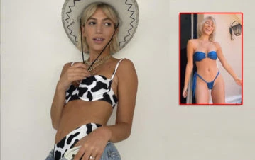 ¡Se te ve todo, nena! Stefi Roitman presentó sus bikinis que no dejan nada librado a la imaginación