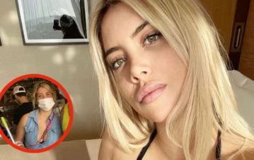 ¡Popular! Se viralizó una serie de fotos de Wanda Nara haciendo las compras a cara lavada y explotaron los memes
