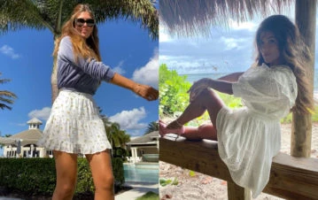 Cómo es la casa con jardín y vista al mar de Loly Antoniale en Miami