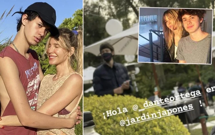 Dante Ortega es mozo en el Jardín Japonés