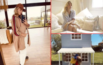 ¿Y cómo hizo? Las fotos de la lujosa casa de Mery del Cerro con vista a un lago artificial