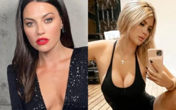 Jujuy Jiménez mostró el chat que mantuvo con Wanda Nara tras los likes a su novio y la dejó en offside