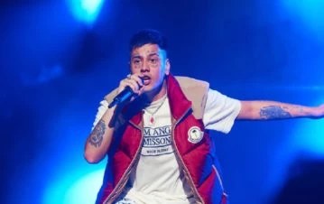 ¡Impactante! El terrible accidente que sufrió Duki durante un show en Mar del Plata