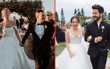 ¡Qué quemo! La llamativa coincidencia de la boda Stefi Roitman y Ricky Montaner con la de Evaluna y Camilo