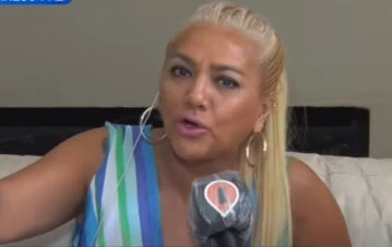 ¡Imperdible! La reacción de la Bomba Tucumana al ver una imagen suya ultra hot con un bailarín