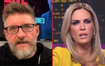 Luis Novaresio explicó su pelea con Viviana Canosa tras defender a Novak Djokovic