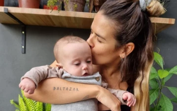 Mica Vázquez celebró el primer año de su hijo Baltazar de la manera más tierna