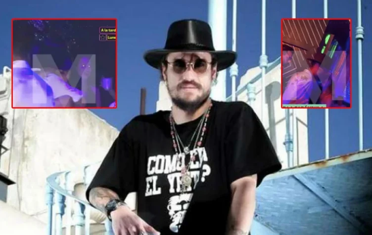 Daniel Osvaldo, fotografiado con otra mujer