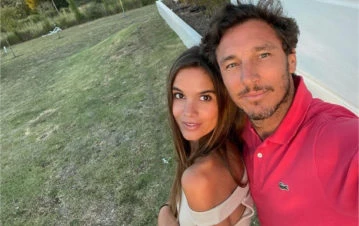 Pico Mónaco se convirtió en padre junto a Diana Arnopoulos y mostró la primera foto de su hijo, Noah: "Bienvenido al mundo"