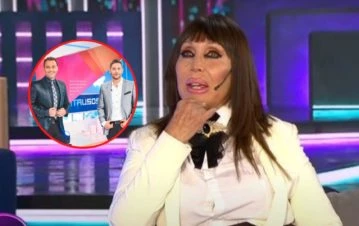 Qué respondió Moria Casán cuando le propusieron conducir Intrusos en reemplazo de Adrián Pallares y Rodrigo Lussich