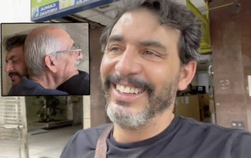 ¡Para llorar! El emocionante reencuentro de Ronen Suarc con el papá tras dos años sin verse: "Qué lindo..."