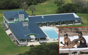 Todas las fotos de la mansión de Marcelo Tinelli en Punta del Este: playa privada, 5 hectáreas y cancha de fútbol profesional