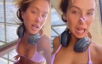 Flor Vigna reveló quién es la persona que más la vio llorar en su vida