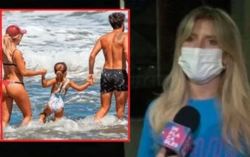 Laurita Fernández reveló cómo es su relación con la hija de Cabré tras la separación