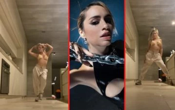 Laurita Fernández bailó al ritmo de Disciplina y Lali Espósito reaccionó de una manera impensada