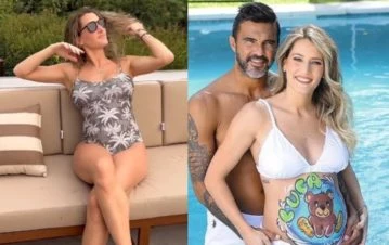 Cómo es la increíble pileta de Mica Viciconte y Fabián Cubero y su confortable casa llena de diversión