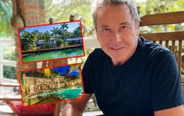 ¡Alto rancho, Stef! Todas las fotos de la mega mansión art decó de Ricardo Montaner en Miami