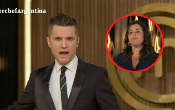 La furia de Santiago del Moro con Malena Guinzburg en Masterchef