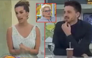 El fuerte cruce al aire de Estefi Berardi y Pampito que terminó con una amenaza de ella: "¡Te daría un...!"