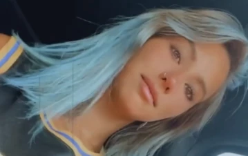 Chau azul: Flor Vigna se aburrió del color de su pelo y se hizo...¡otro cambio de look!