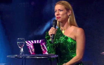 El jugadisimo look de Nicole Neumann para regresar a Los 8 escalones