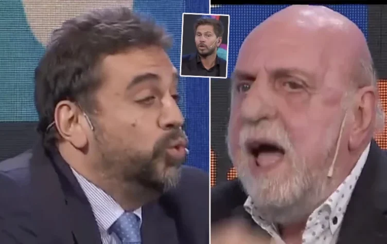 Tremenda pelea de Pagani en lo del pollo Vignolo