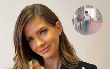 Antes de viajar a España, la China Suárez mostró cómo quedó el lujoso baño de su nueva casa