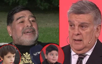 La sorpresiva amistad de los hijos de Diego Maradona y Luis Ventura: “Las palabras sobran”