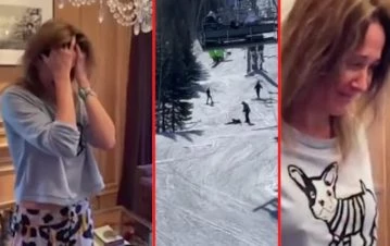 Triste y desesperada: cómo están las piernas de Vero Lozano tras caerse 7 metros de altura