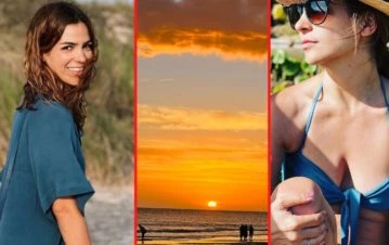 El álbum de fotos de las segundas vacaciones de verano de Agustina Cherri y su familia