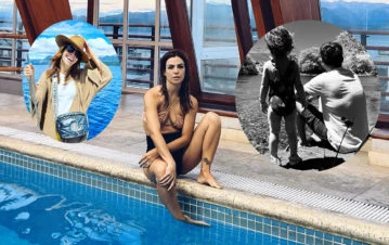 El álbum de fotos de las mágicas vacaciones en familia de Agustina Cherri en el “paraíso”