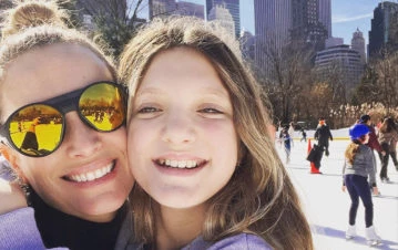 Es más alta que ella: las fotos de la hermosa hija de Claudia Albertario en New York