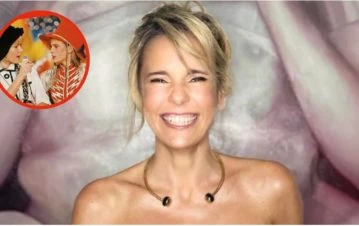 Julieta Cardinali recordó su pasado como Paquita de Xuxa y... ¡apareció al aire una ex compañera!