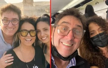 Las fotos de las increíbles vacaciones de Patricia Sosa y Óscar Mediavilla en Egipto